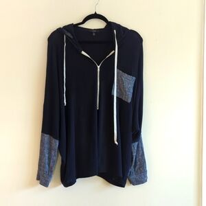 Drew lightweight hooded sweater